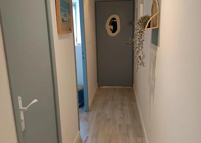 Апартаменты Le T2 Spacieux 44m2 Wifi Clim Вальрас-Пляж