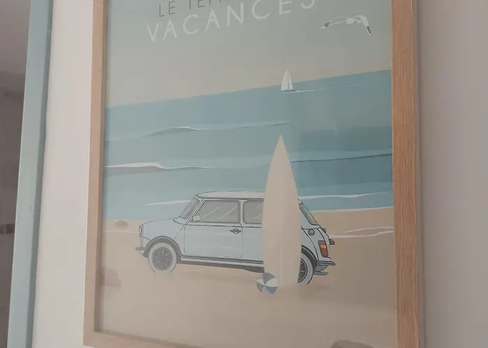 Апартаменты Le T2 Spacieux 44m2 Wifi Clim *